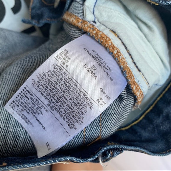 Gap Slim 1969 Cuffed Denim Jean Shorts - Picture 5 of 5